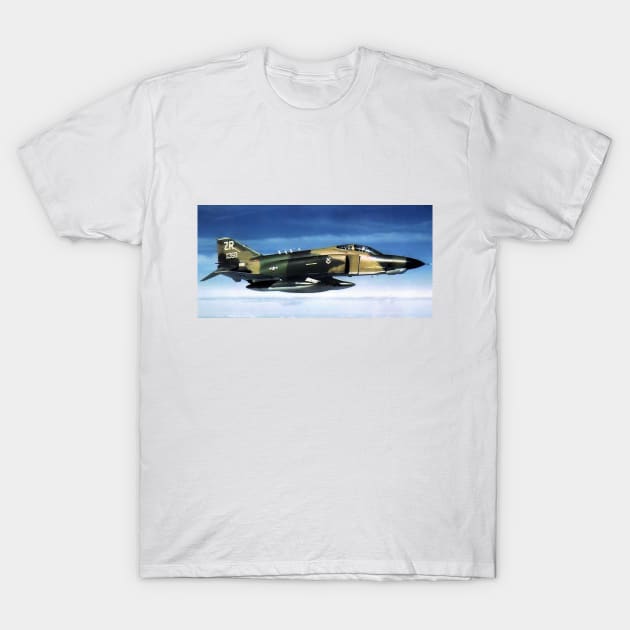 USAF RF-4C Recon Phantom T-Shirt by acefox1